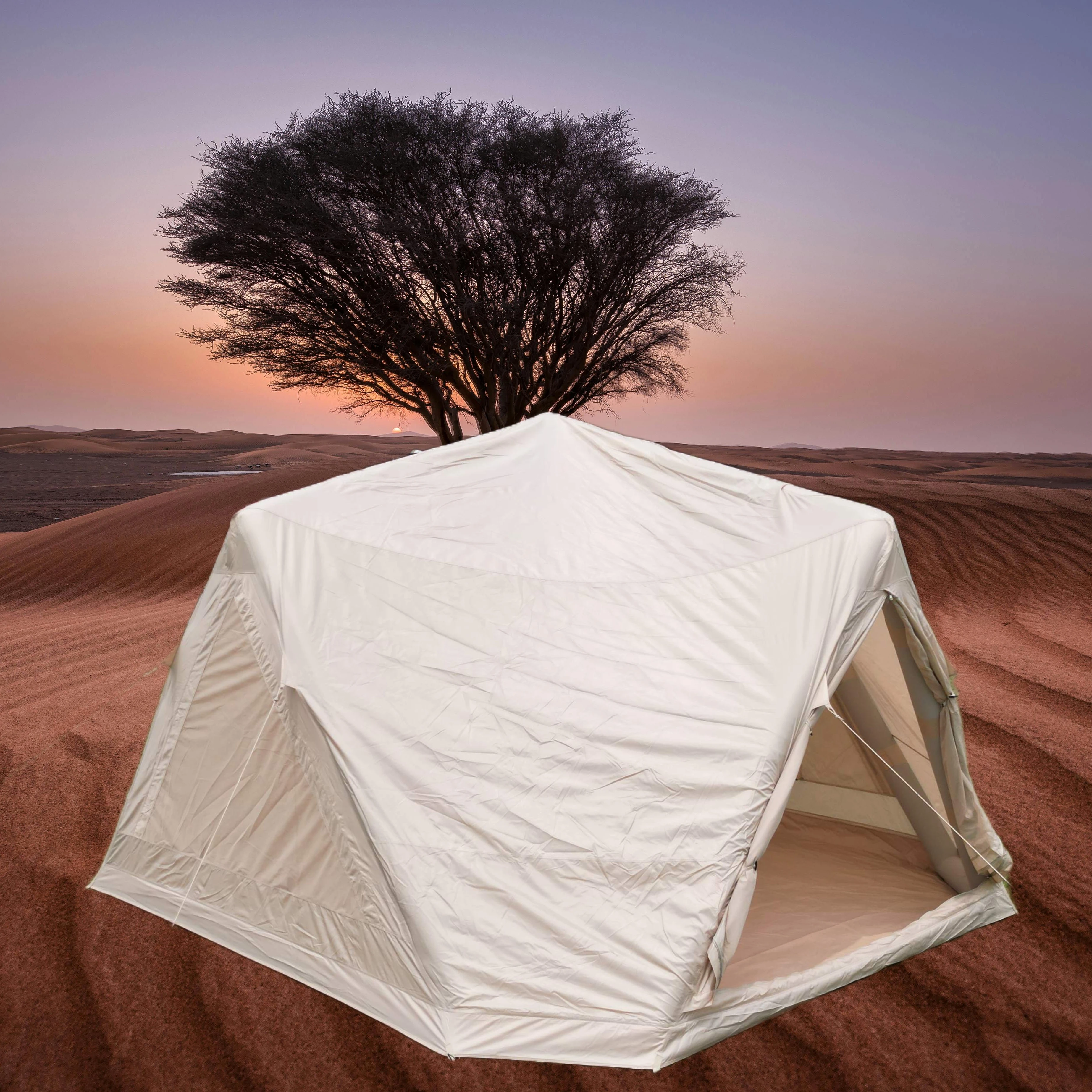 Outdoor Waterproof Inflatable triangular Air Tent Household Family Inflatable Camping Tent