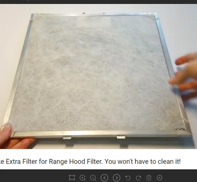 
Anti-oil Suction Papers Flame Retardant Non-woven Cooker Hood Filter Range Hood Filter 