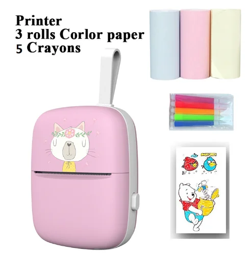 Hd Portable Printer Student Wrong Question Print hand book Printer