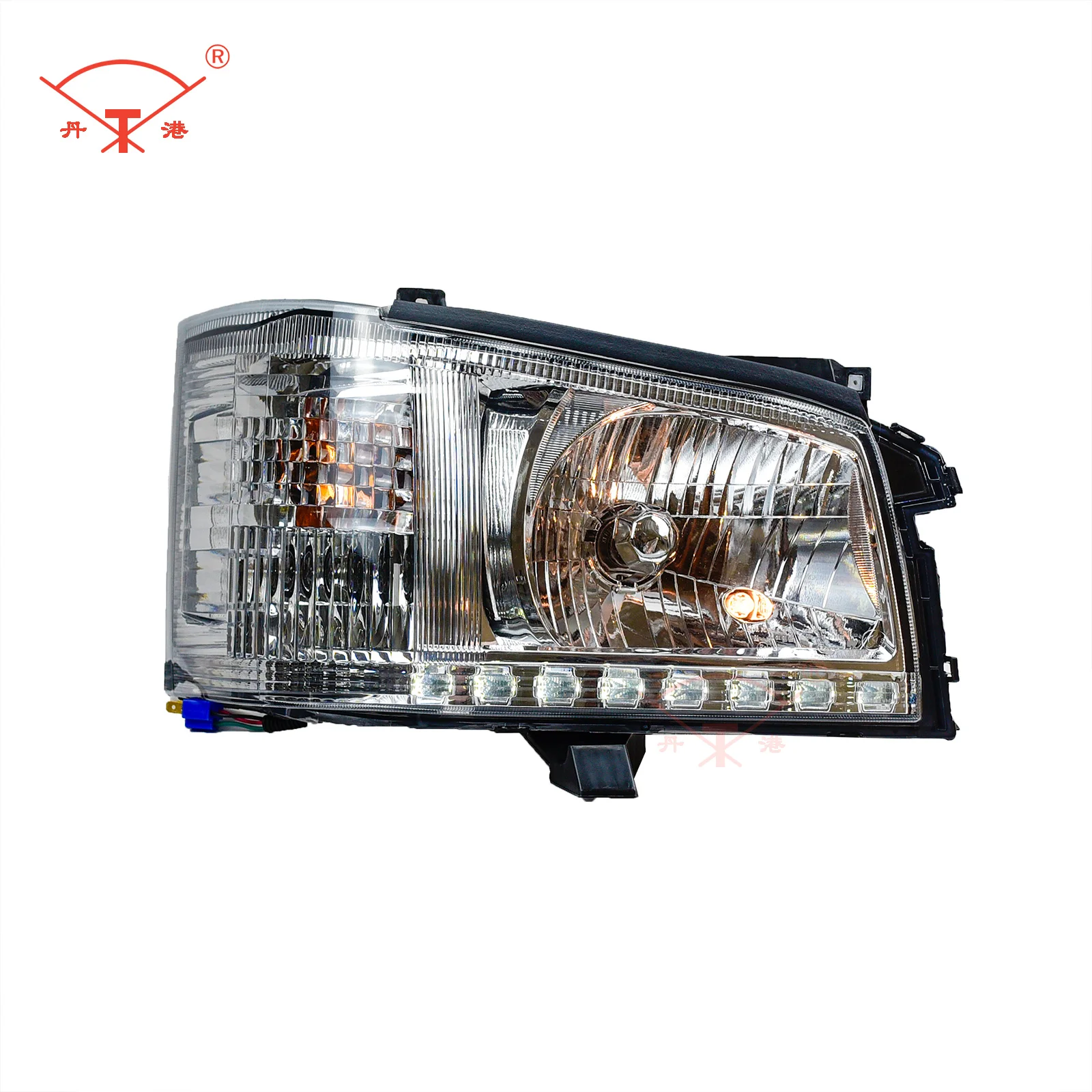 New Model Bus Parts LED 24V 12V Joylong Hiace Head Light Bus Lamp Headlight For DG6540B DONGGANG Factory OEM Fiber Front Lamp