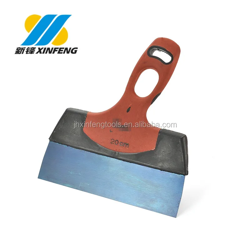 200-350mm steel putty knife  with double color TPR handle