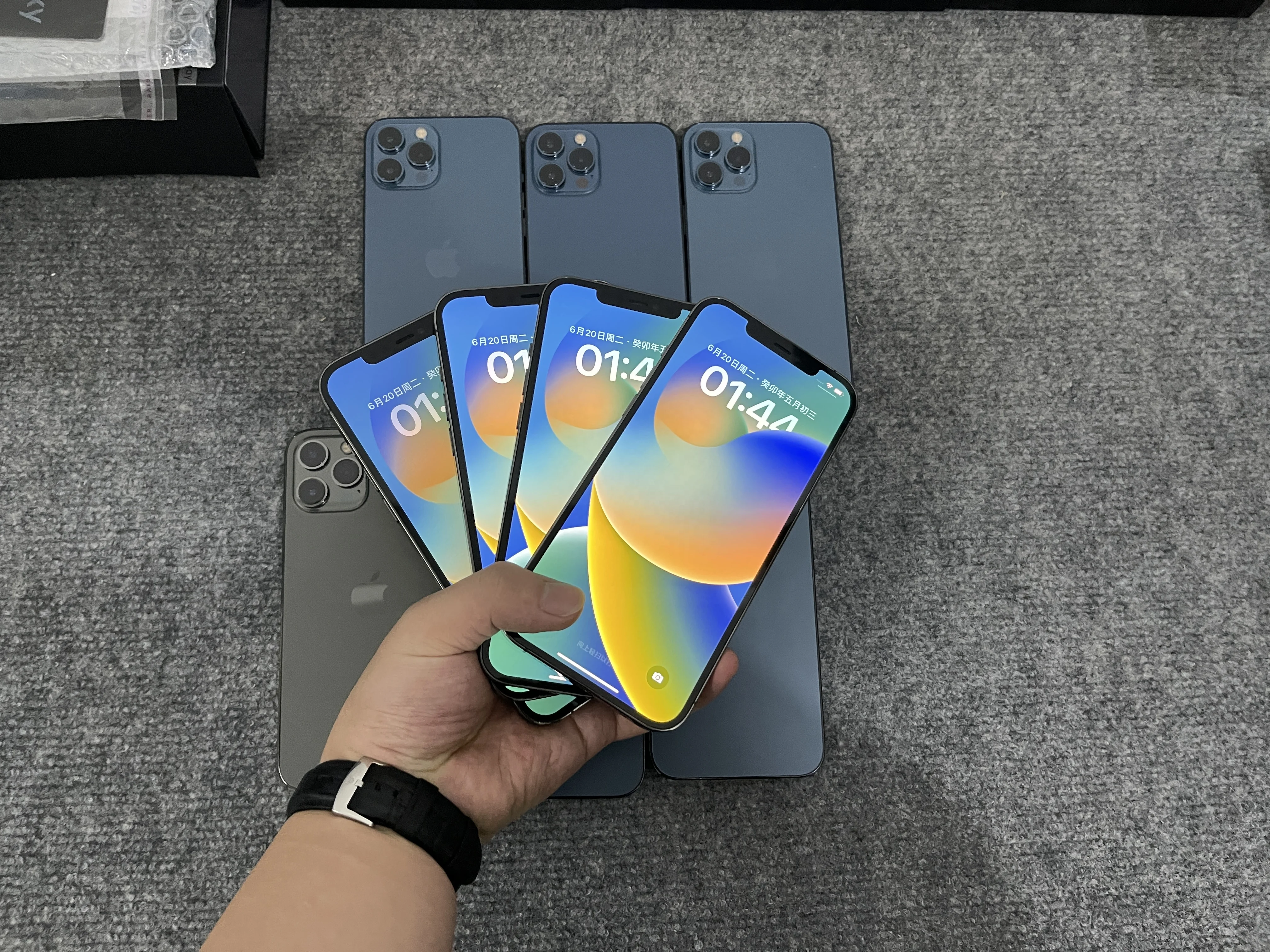 Разблокированный оригинальный смартфон global 5G для iPhone 12 Pro