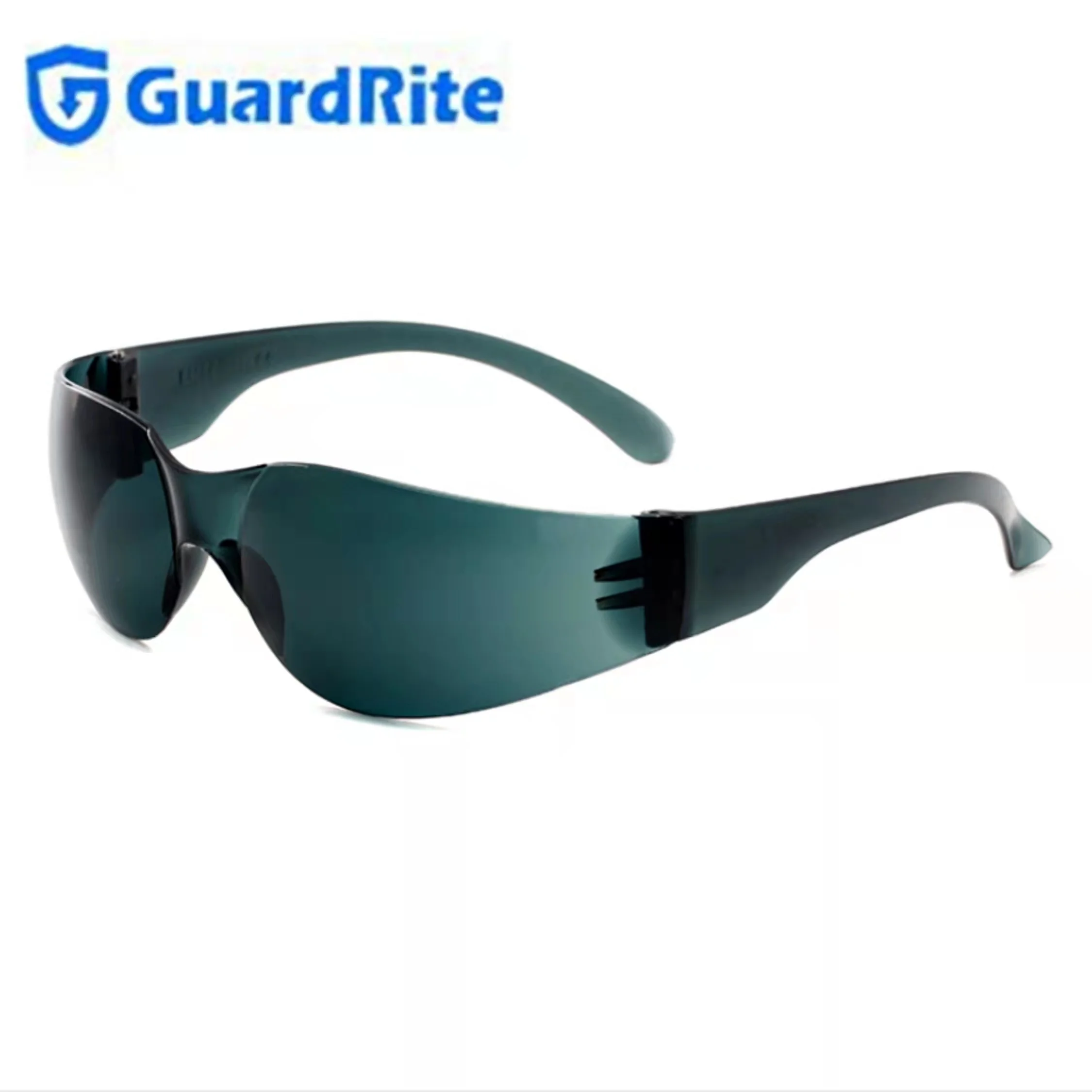 GuardRite Brand ANSI/CE EN166 Protective safety goggles Anti-Scratch Anti-UV industrial protective working safety glass
