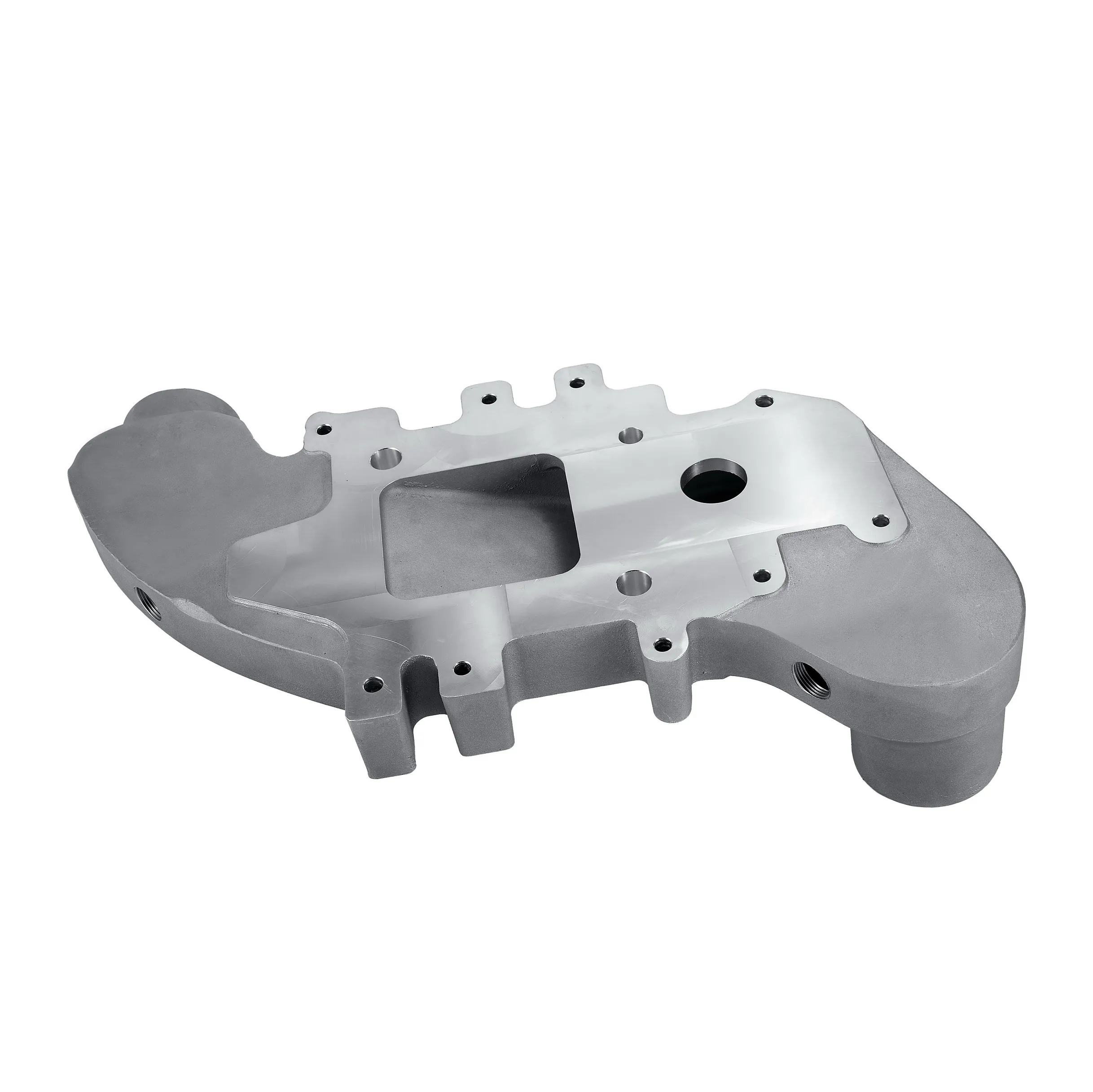 Factory custom metal steel investment casting intake manifold aluminum die casting services