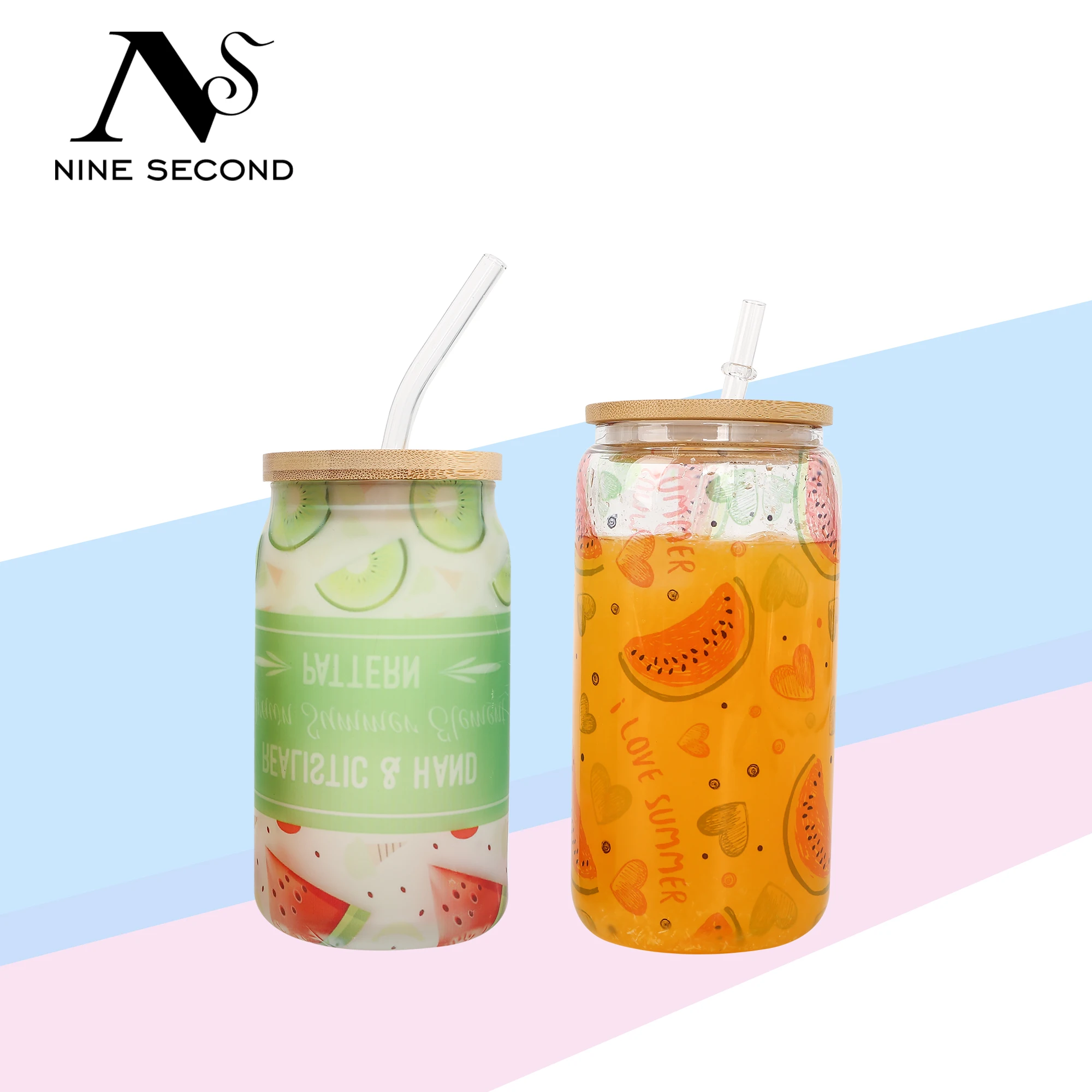 Sublimation blank coke glasses mug tumbler cola bottle soda shape 16oz beer glass can cup