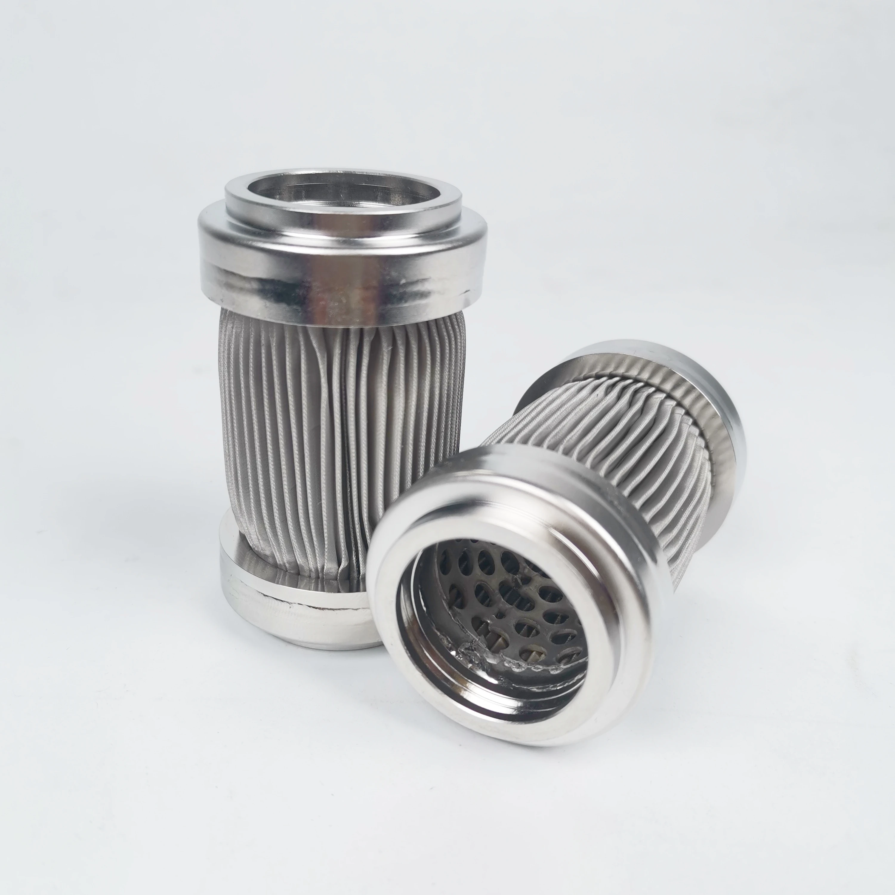 China polymer fiber candle type pleated filter cartridge hydraulic filter