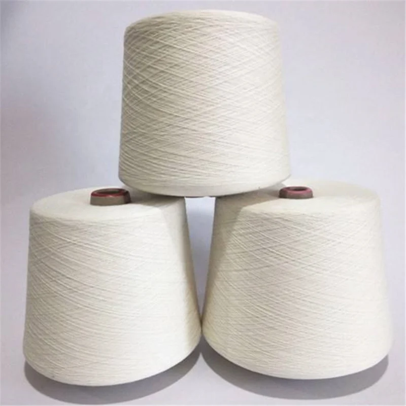 100% carded cotton yarn 20/1 ring spun yarn cotton crochet made in china