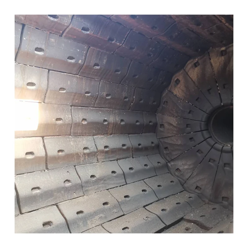 Reasonable Prices Mining Equipment Parts High Manganese Steel  Material Ball Mill Liner Plate