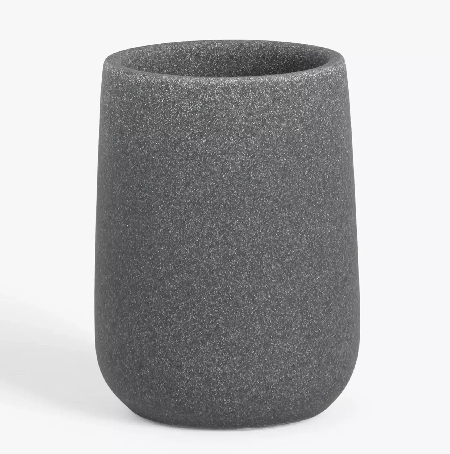 Wholesale Modern Resin Bathroom Accessories Set Sandstone Collection in Grey for Home Soap Usage Made of Polyresin Material