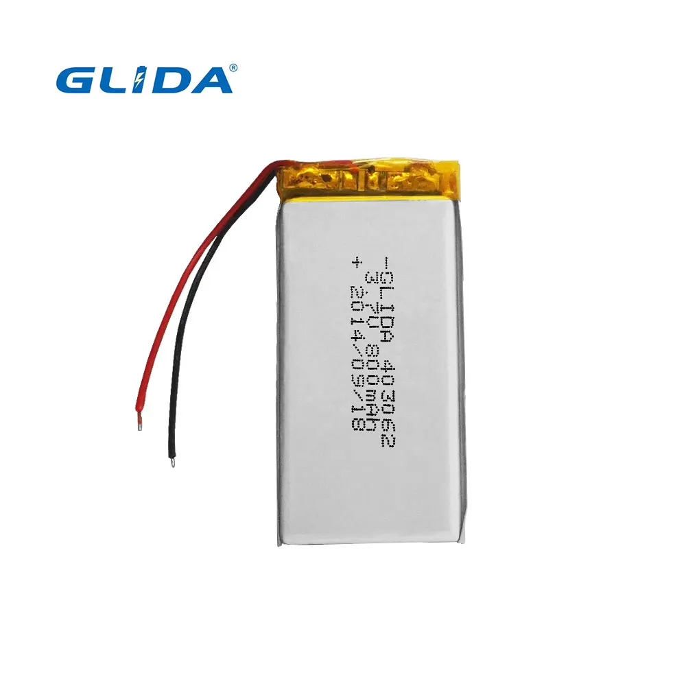 3.7v 800mah Rechargeable Lithium Polymer Battery  403062 Lipo Pack  For Home Appliances Power Tools Toys Lco Anode Material