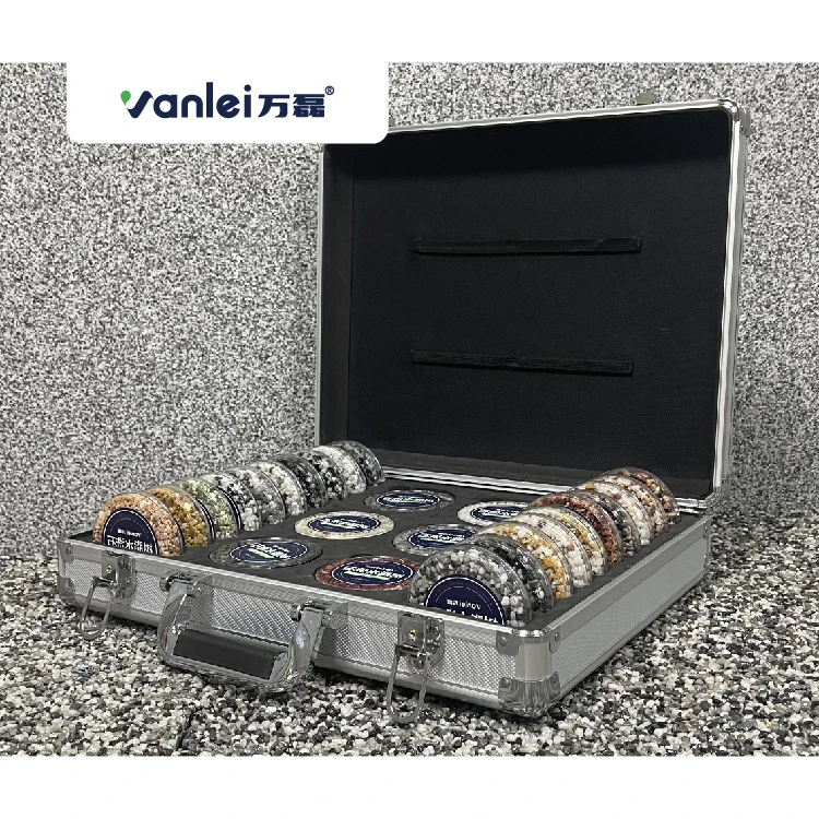 Resin Washed Stone Kit High Permeable Clear Epoxy Resin Bound For Outdoor Floor Coating