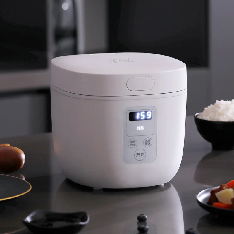 500Ml Smart Multi Mini Non Stick Function Pot Stew Keep Warm Lunch Sugar Rice Cooking-Pot Session Multipurpose Rice Cooker