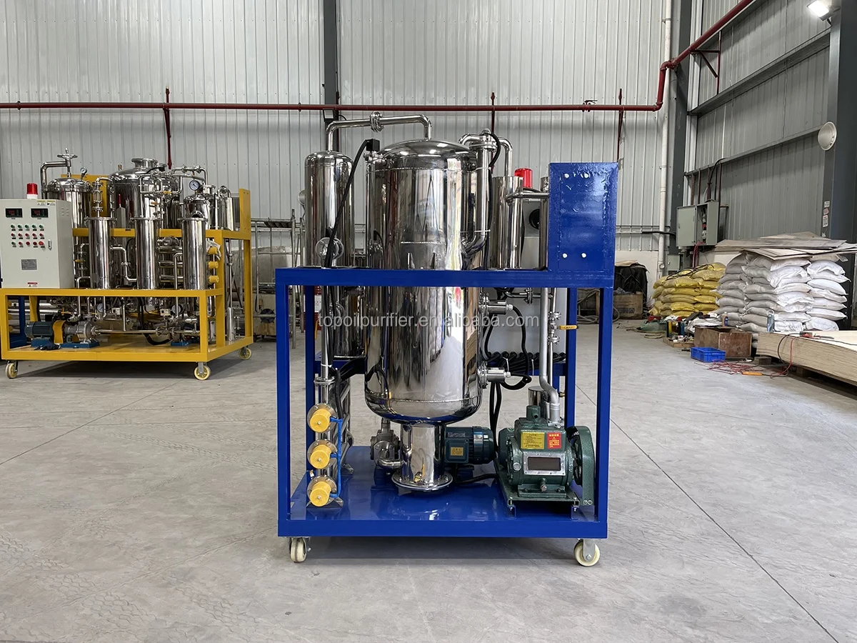 High Water Content Separator/Stainless Steel Waste Oil Water Purifier System Water Removal