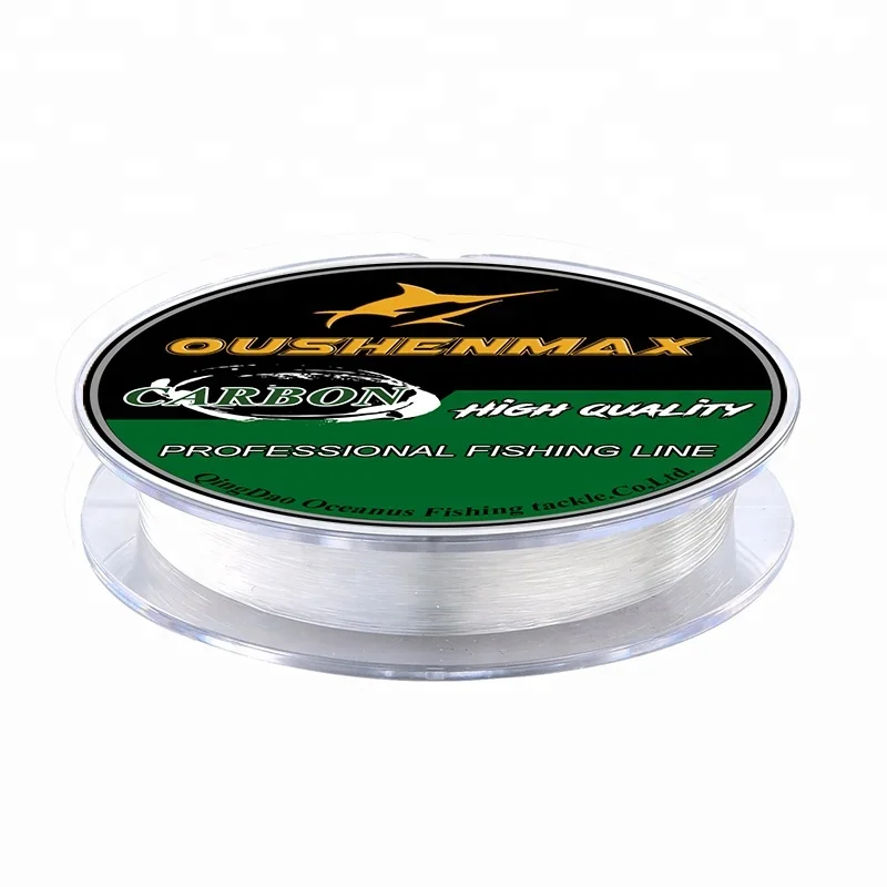 Super Strong 8 strands  1mm transparent wire fluorocarbon fishing line 100% rolls