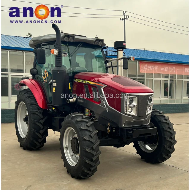 ANON agricultural machinery farm tractor dealers small 4 wheel drive tractor large horsepower farm tractor 4x4 agricultural