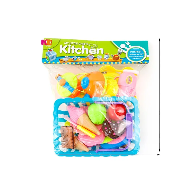 2024 Hot Sale Cost-effective Toy Set Fast Food Pretend Game DIY
