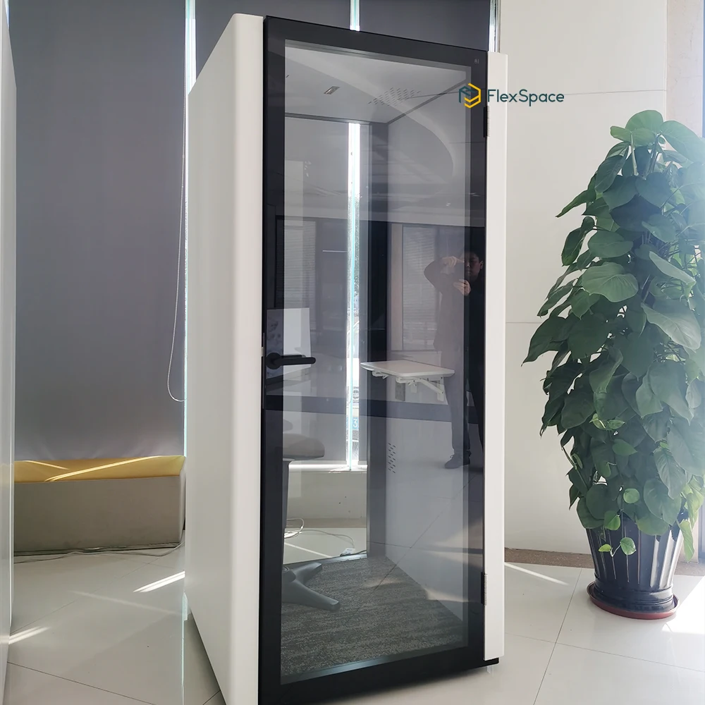 Flexspace 2024 new Mini soundproof studio private space silence office meeting room pods phone acoustic booth