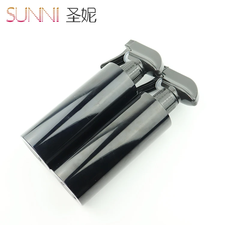 In Stock 400ml Cylinder Black Air Freshener Car Cleaning Plastic Mist Trigger Spray Bottle Sprayer Bottle