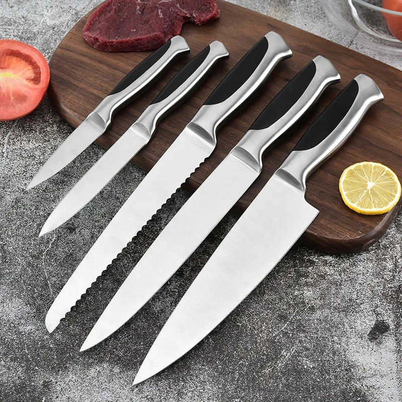 Salmon Sushi Knife Stainless Steel Sashimi Kitchen Knife Sashimi Raw Fish Fillet Cooking Cleaver Knives