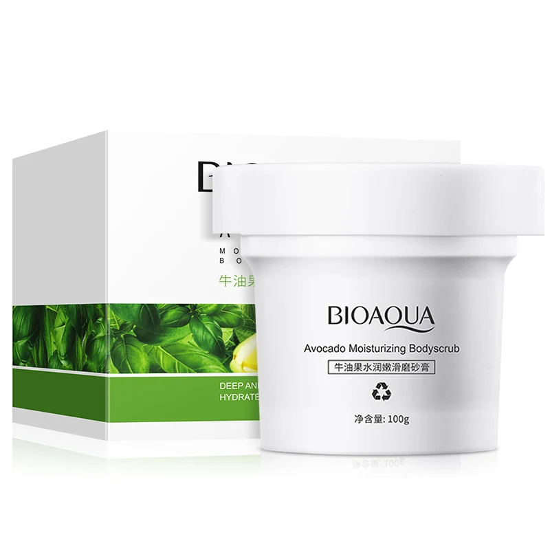 BIOAOUA scrub cream soft smooth and improve the rough moisturizing day cream for all the skin
