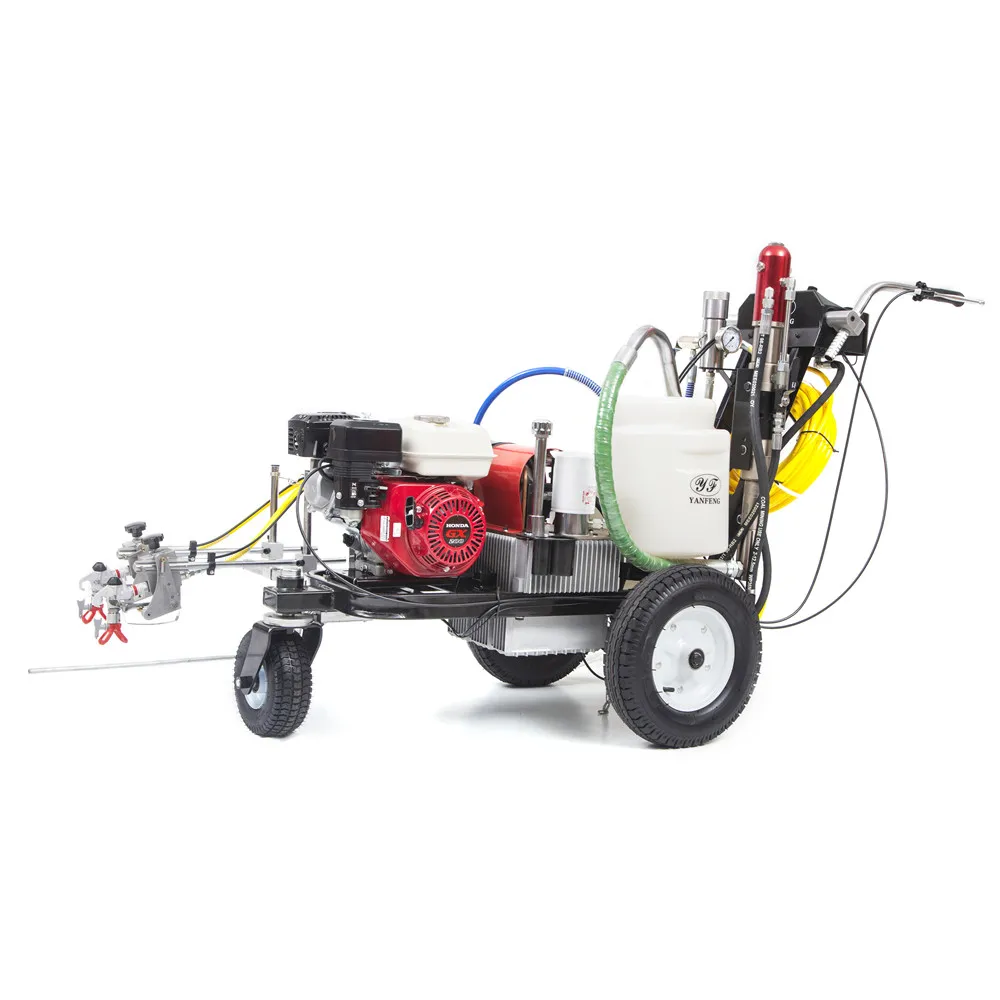 PT200HS Hydraulic Airports Airless Line Stripers Cold Paint Road marking machine