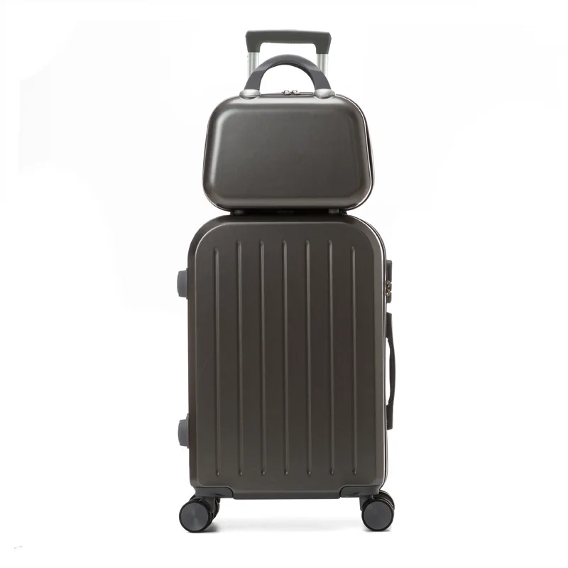 14+20 Cute Luggage female trolley case male sturdy and durable universal wheel lightweight suitcase password box package