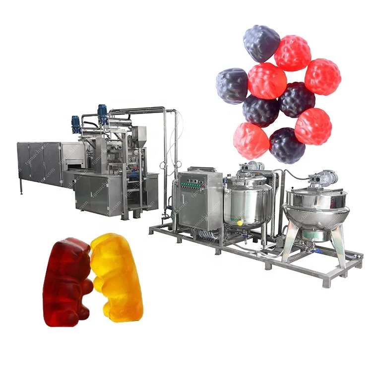 China Big Factory jelly gummy candy forming making machine