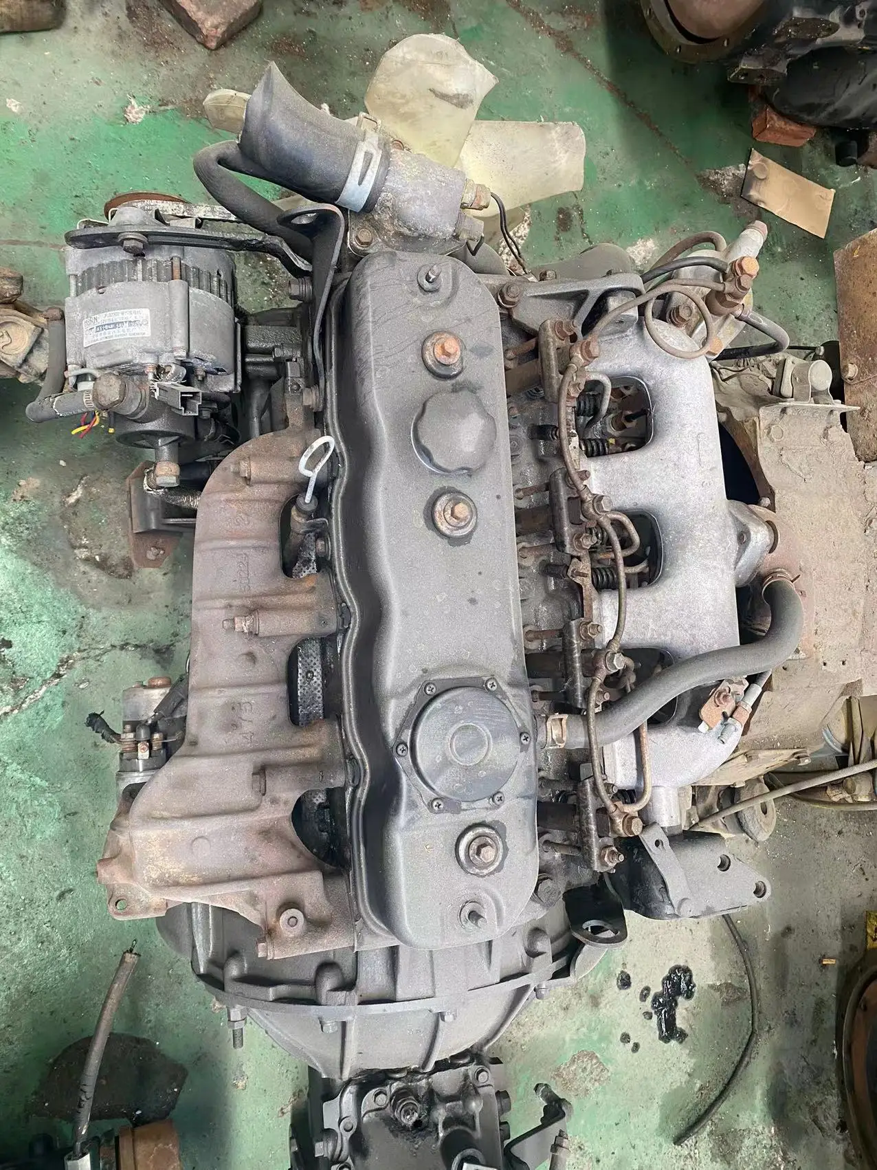 Japanese 4BE1 used genuine engine ISUZU diesel engine  assy