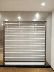 Temporary Plastic Easy Open Temporary Shopping Mall  Interior crystal door