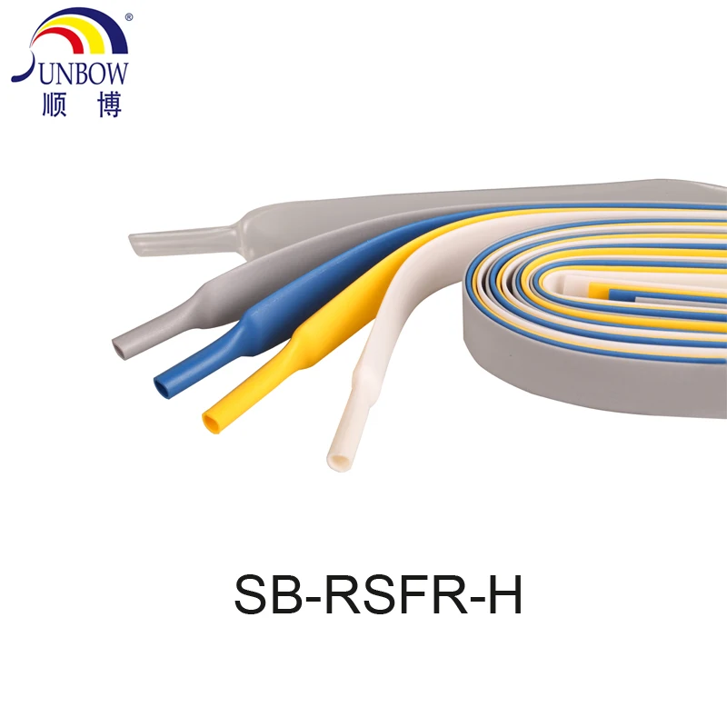 Factory wholesale PE electric wire insulation sleeve flexible halogen free heat shrinkable tubing heat shrink tube