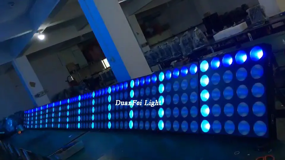 stage background dj dmx cob 5x5 blinder matrix led rgb pixel beam matrix 25x30w