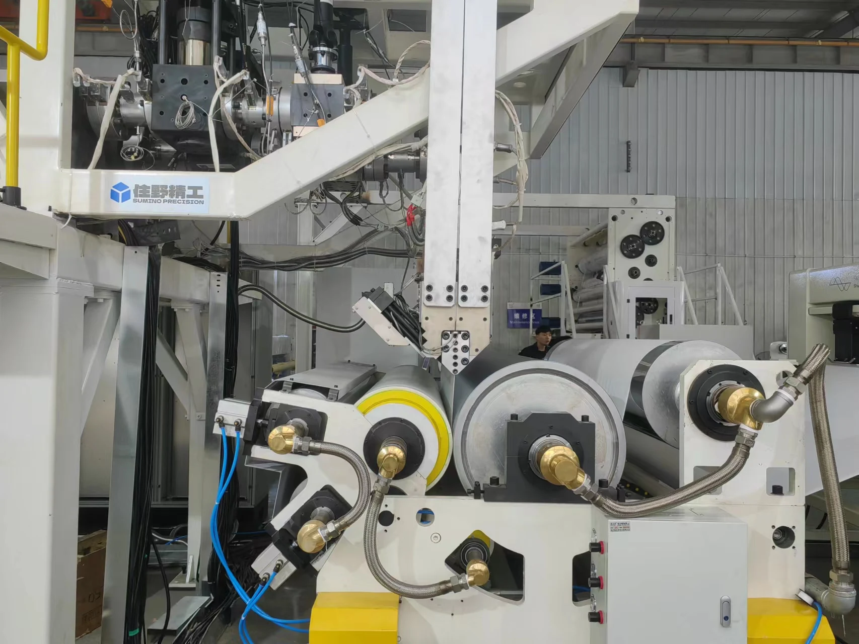 pe Stone Paper Sheet Extruding Machine Plastic Extruders Manufacturing Machinery