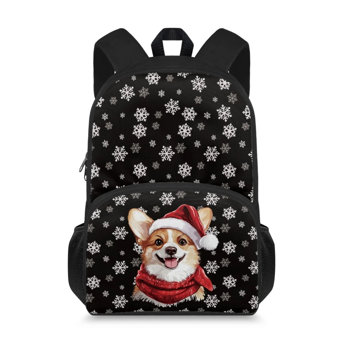 Custom Color Graffiti ink painting pattern Be well liked by students Large Storage Space Polyester School Computer Backpack