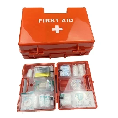 Hot Selling Orange ABS Plastic Medical Emergency Box Waterproof Empty First Aid Kit And Box