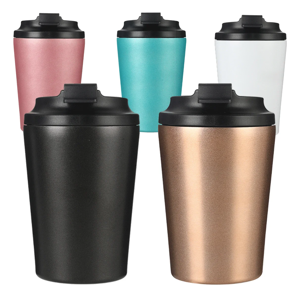 12Oz Vacuum Insulated Coffee Cup Stainless Steel Thermos Cup Custom Logo Thermal Insulation Cup Coffee Mug