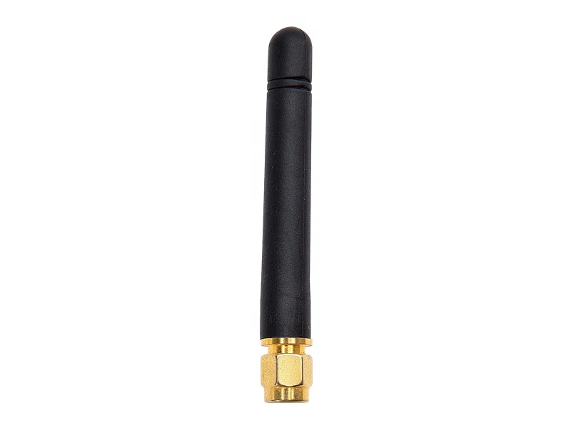 Wireless Rubber Straight GSM Antenna with SMA Connector