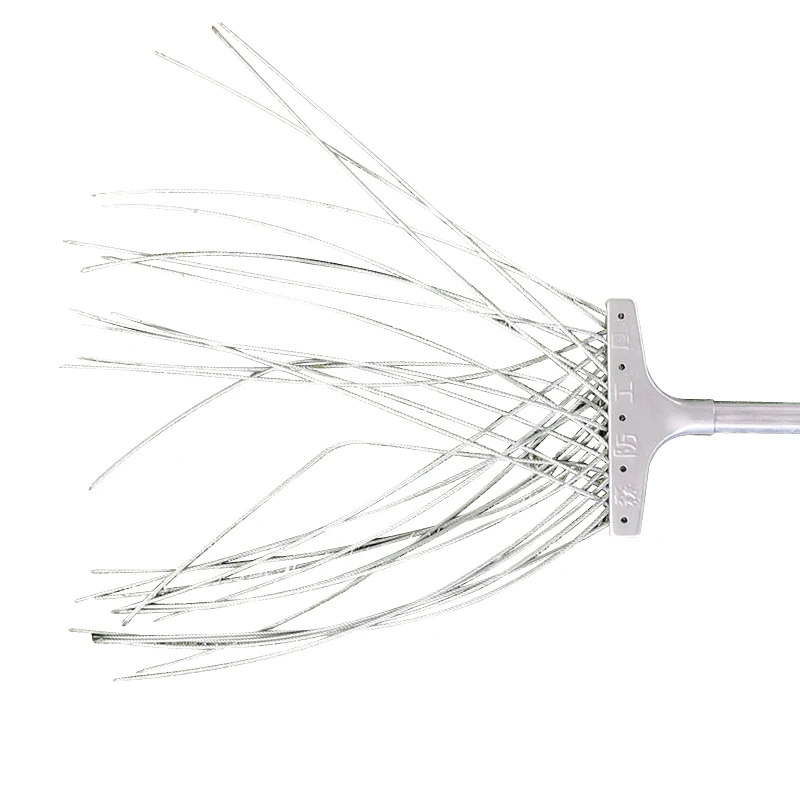 Fire fighting tool forest fire field forest mop broom equipment No. 3 iron fire-fighting whip