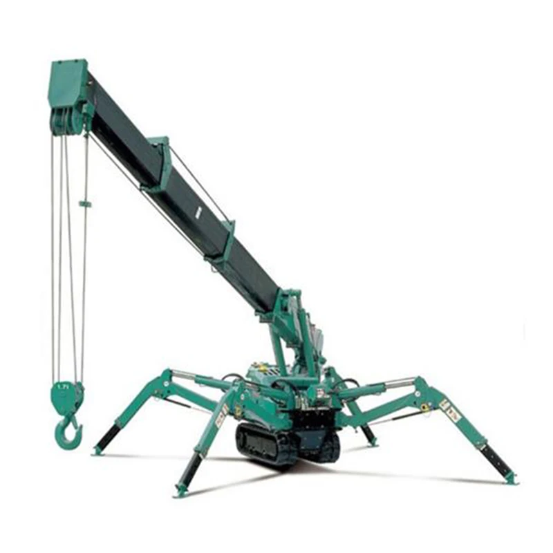 3 Ton Spider Crawler Hoist Crane Lifting Electric Gasoline Diesel Spider Lifting Crane