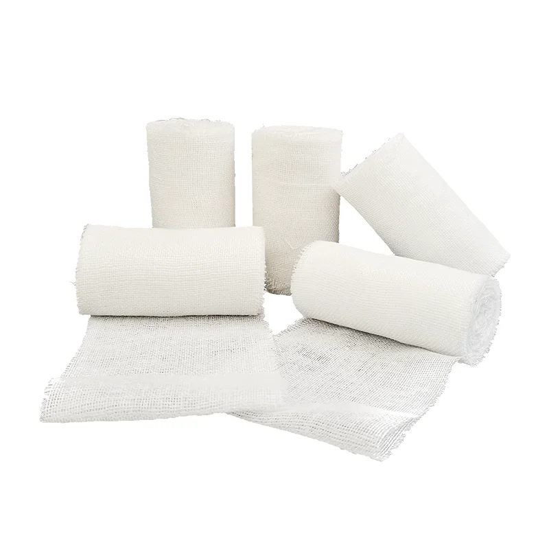 4ply 100 yards gauze big roll gauze raw material medical absorbent 1.2mx2000m 1000m large size surgical cotton jumbo gauze roll