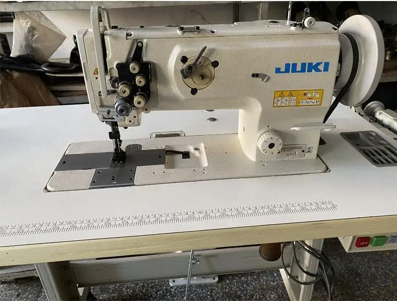 jukis 1560 Double Needle Heavy Duty Compound Feed Straight Walking Foot Leather Industrial Sewing Machine Price