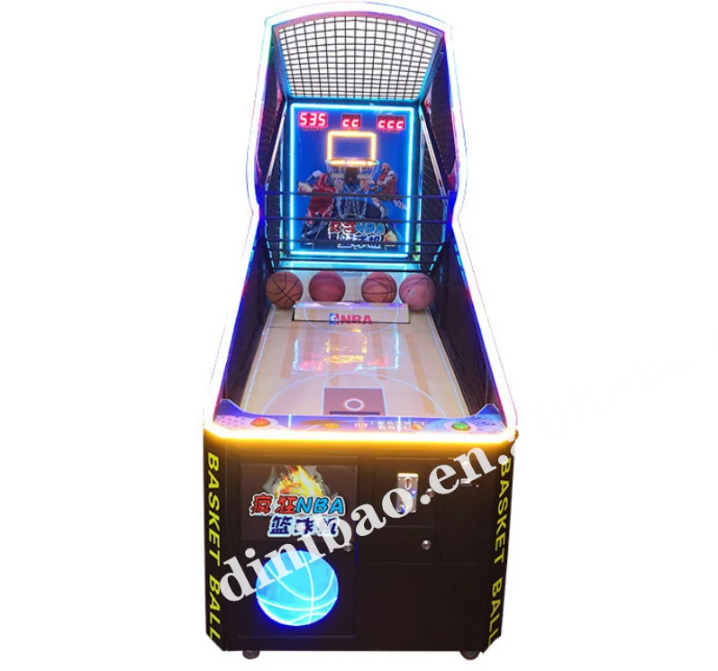 Dinibao Basketball Machine Indoor Sport Equipment Basketball Redemption Game Machine
