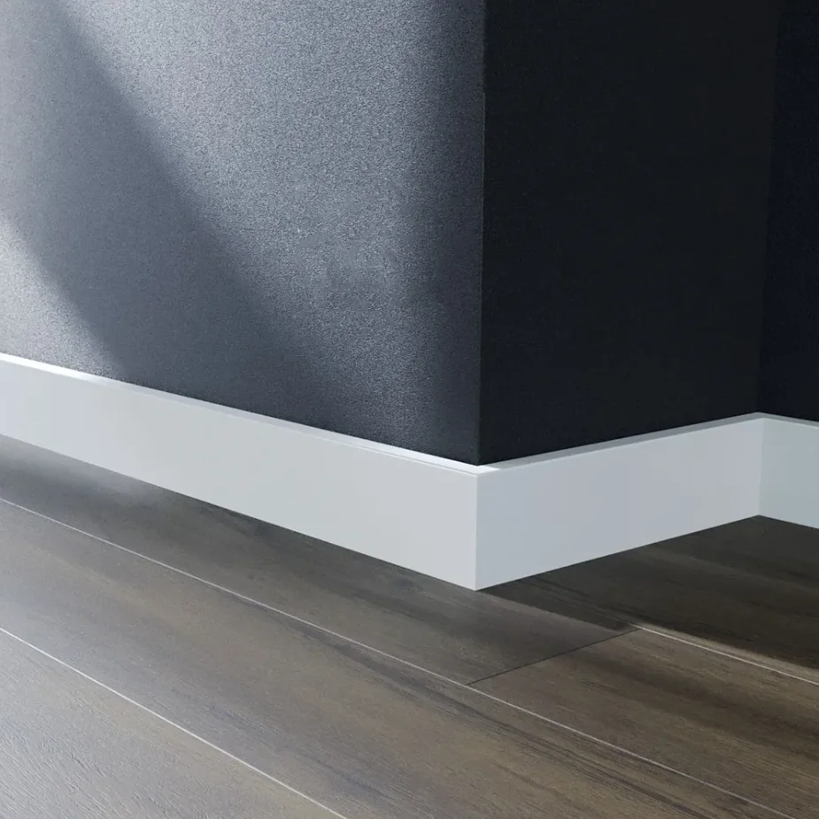 New Arrival Decorative Waterproof Easy Install Floor Accessories Polystyrene Wall Skirting Baseboard