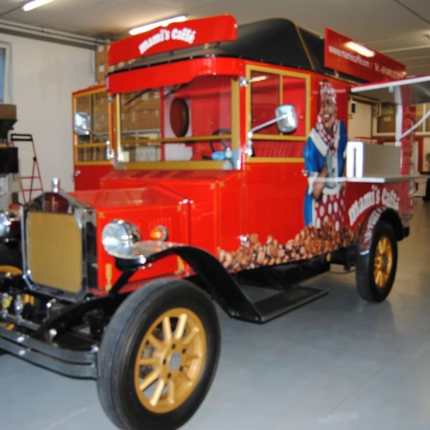 Ретро винтажный фургон для мороженого индивидуальный дизайн от производителя