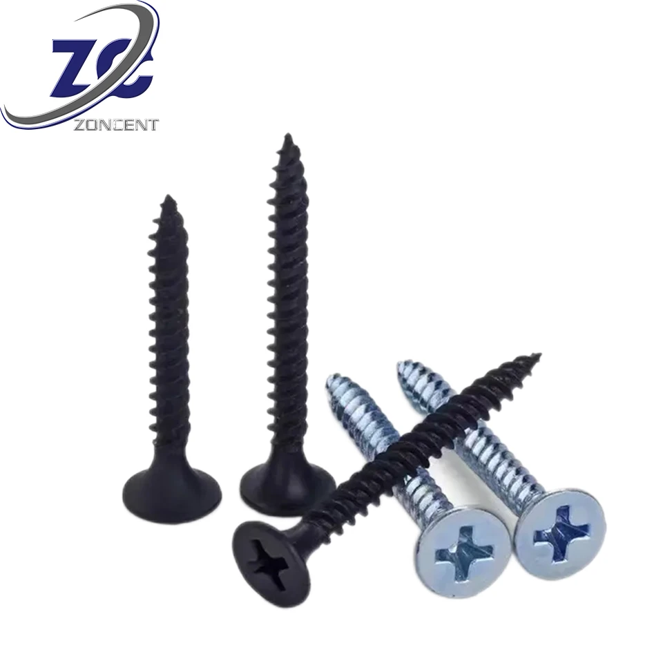 High quantity Screw M2  M4 M5 M6 dry wall Pan Flat Truss Phillip Head Self Tapping Screw drywall screws