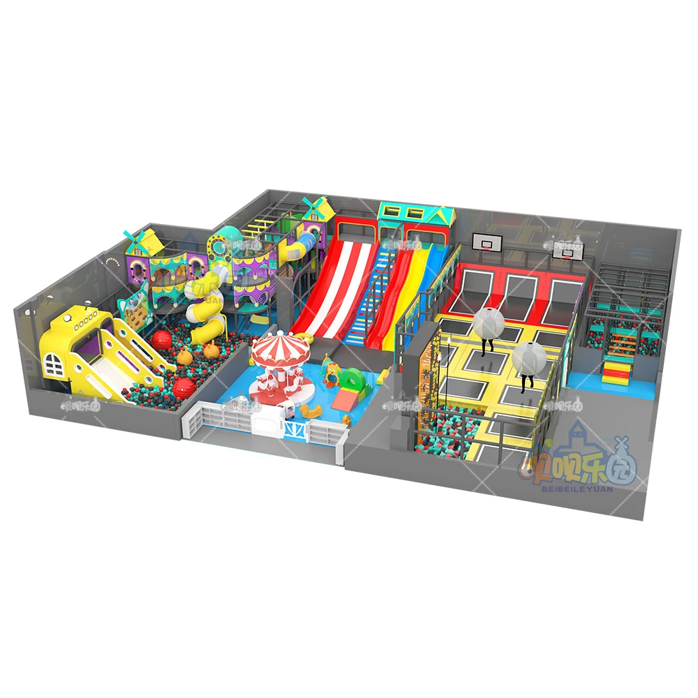 Professional factory custom made adventure park play zone kid price children indoor playground