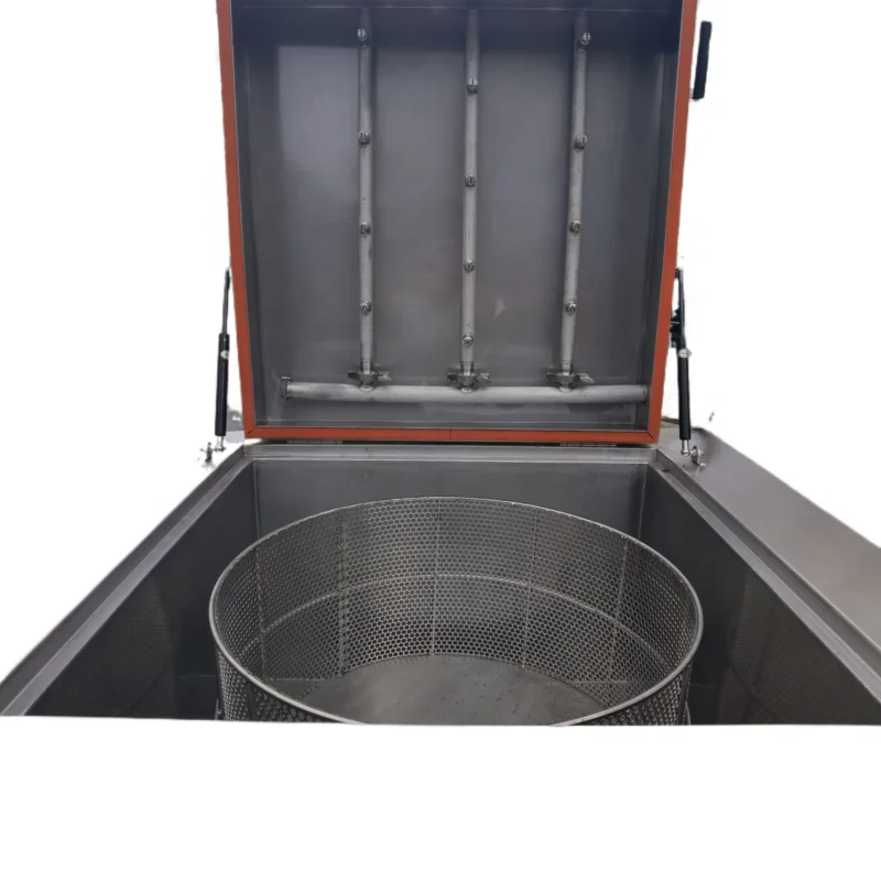 automated small large Industrial rotating rotary high pressure Parts Washers cabinet for sale with spray nozzles