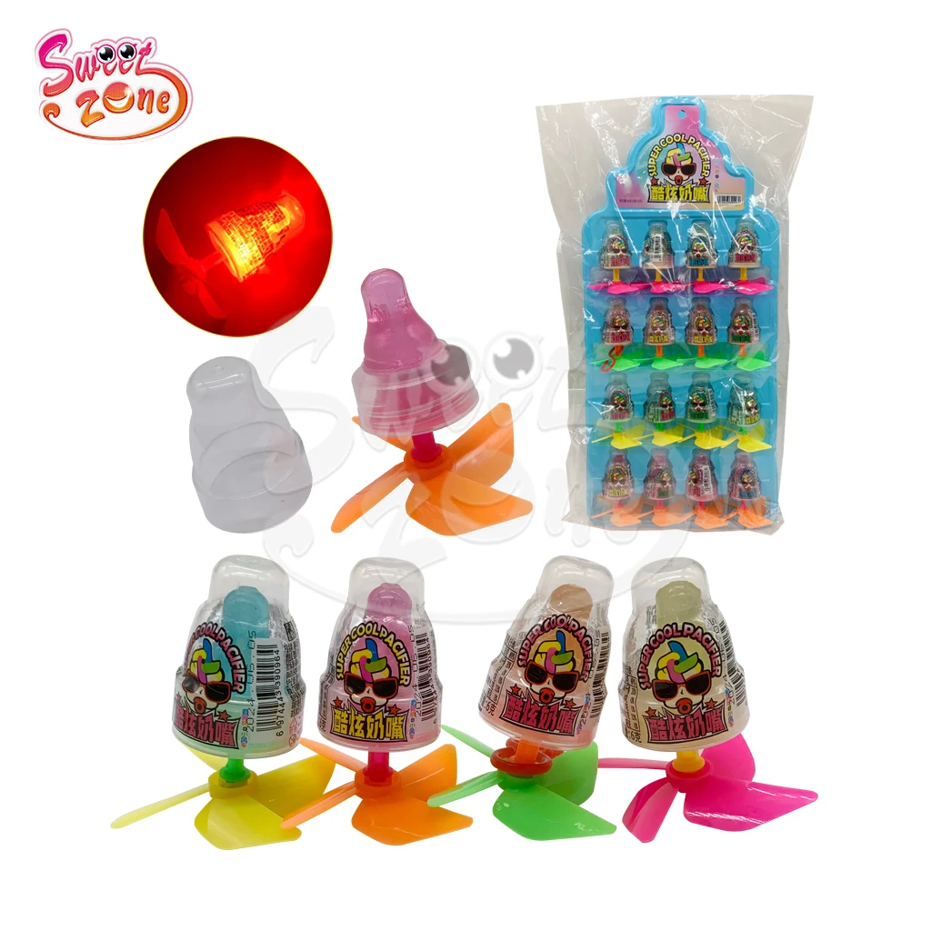 Wholesale oem plastic windmill shape nipple hard candy