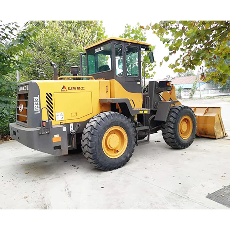 3 Ton load capacity SDLG LG933L wheel loader used 933 road construction machinery with good performance  in China