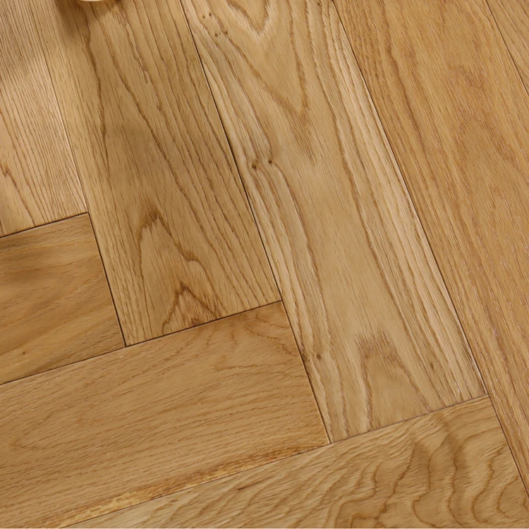 
Wholesale 18X92X600 mm Solid Wood Herringbone Flooring Oak 