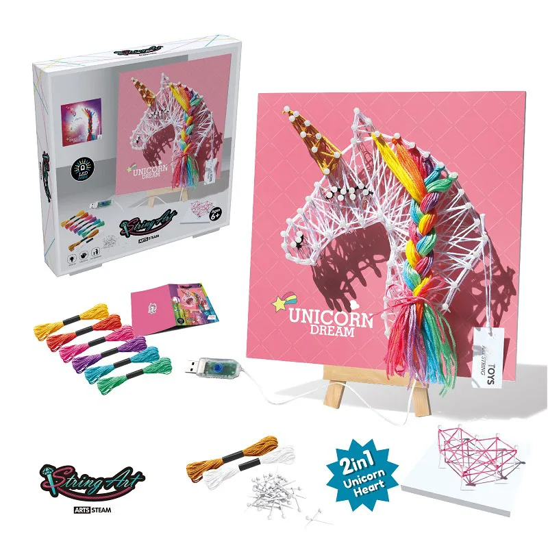 Diy String Art Craft Kit For Adults Teens Beginner Kids.Include All Necessary Accessories And Frame Adults Crafts Kit
